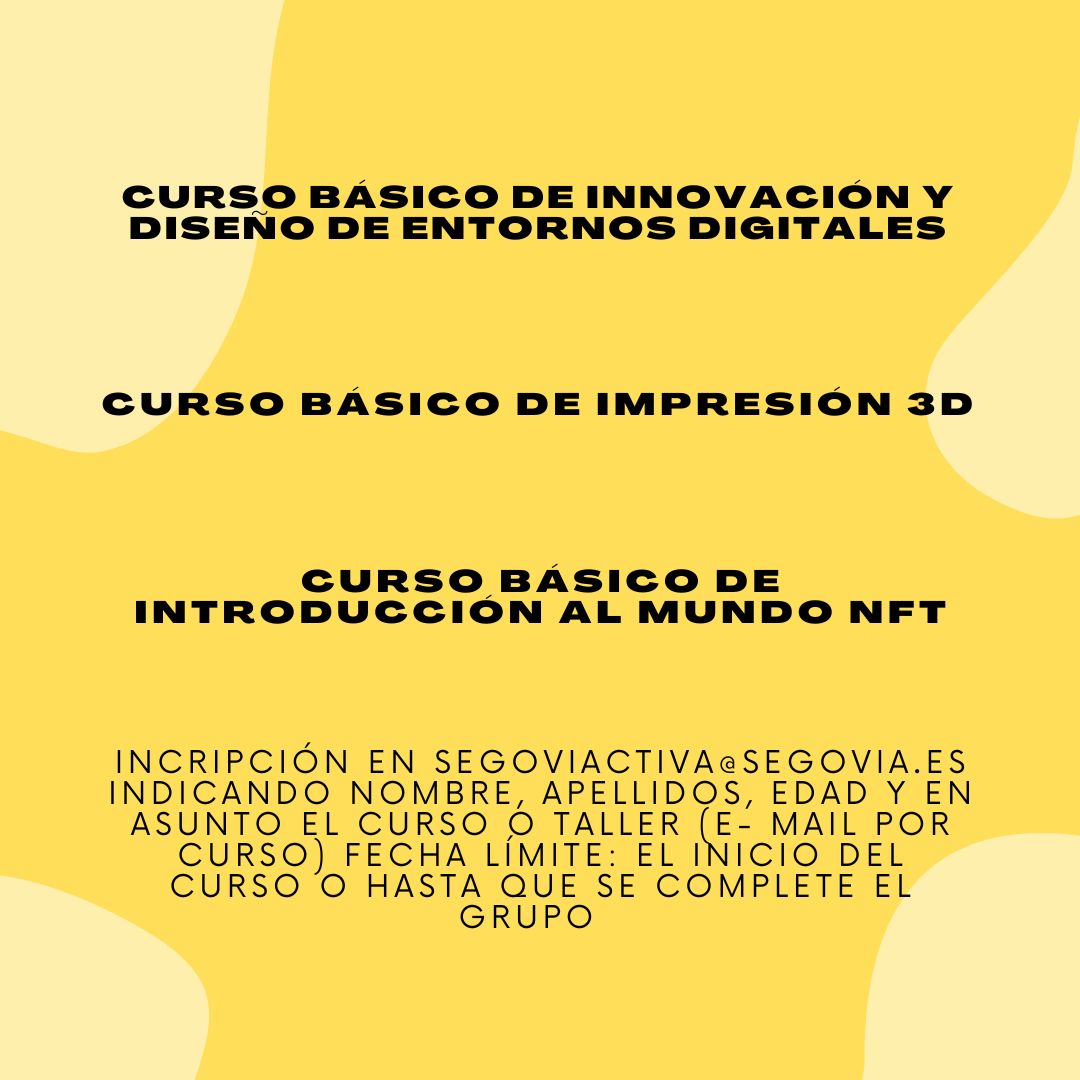 Ampliamos el plazo de inscripción en los cursos, toda la información 👇