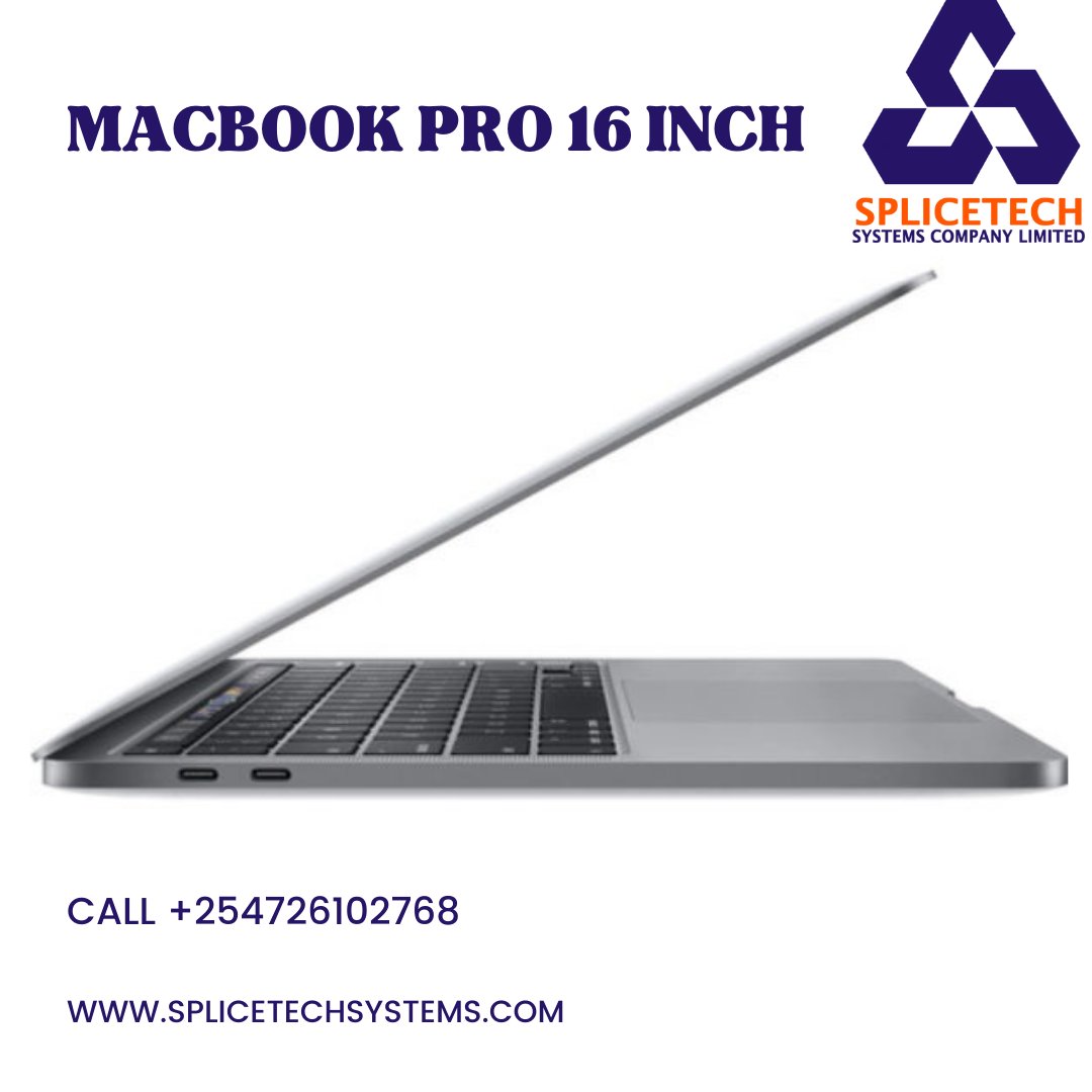 Splice_ke's tweet photo. Don’t miss out on a brand new MacBook Pro  at an affordable price from@Splicetechsystems which is a 16 inch MacBookPro Core i9 that has 16GB RAM,512GB Storage and 8GB  GDDR6 (Radeon Pro 5500M) GraphicsMemory.#MacBookPro#apple#autorizedappledealers#splice#WeWorkNow. https://t.co/yU7tQkO83S