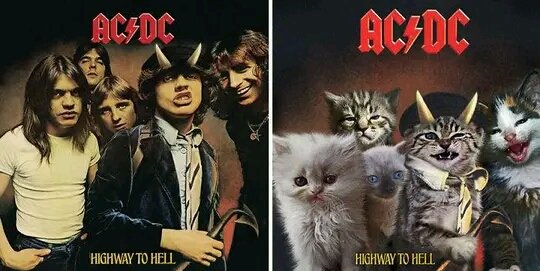 Tiofelino's tweet photo. Portadas clásicas de discos, con un toque gatuno (hilo) https://t.co/JBALuNUH17
