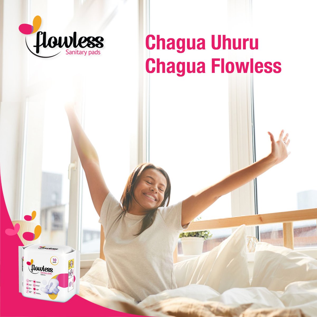 FlowlessPads's tweet photo. Furaha yako iko kwenye maamuzi yako! Chagua kilicho bora! #FlowlessPads https://t.co/bcYBUKQBon