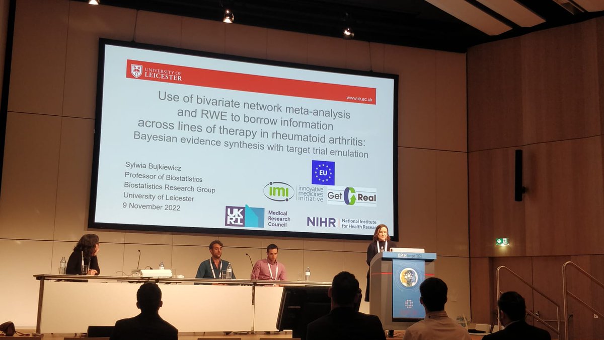 Heather Poad (@heatherpoad) on Twitter photo Lovely to watch <a href="/SBujkiewicz/">Sylwia Bujkiewicz</a> in action at the last breakout session of #ISPOREurope 2022: sharing of information in evidence synthesis to strengthen HTA decisions. <a href="/UoL_Biostats/">Biostatistics: Uni of Leicester</a> Lovely to watch <a href="/SBujkiewicz/">Sylwia Bujkiewicz</a> in action at the last breakout session of #ISPOREurope 2022: sharing of information in evidence synthesis to strengthen HTA decisions. <a href="/UoL_Biostats/">Biostatistics: Uni of Leicester</a>