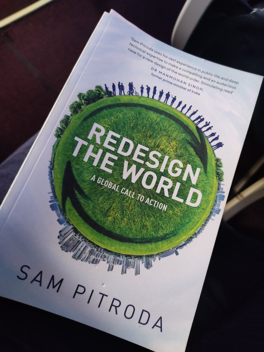 rafaecheve's tweet photo. A great book by Mr. @sampitroda. Almost finished. https://t.co/CbtnvrpFtn
