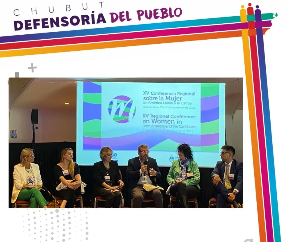 🟣La Defensora del Pueblo, <a href="/ClauSBard/">Claudia Bard</a> participó del conversatorio:  “La visibilización de los derechos invisibles: Cuidados. El rol de las Defensorías en la configuración del derecho a cuidar y ser cuidada/o".