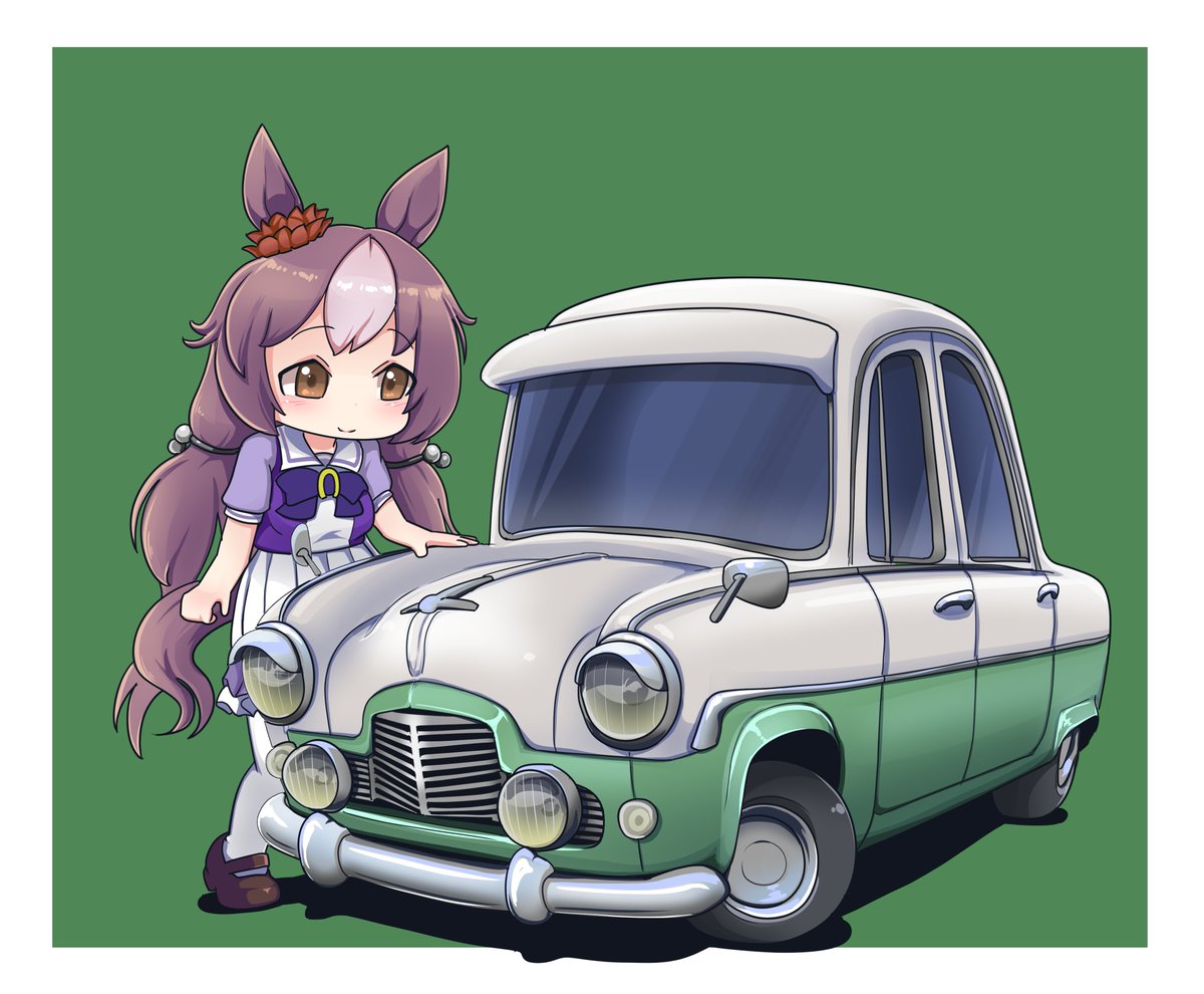 #ツイッターTL復活祭 
ウマと車描いてます😂 