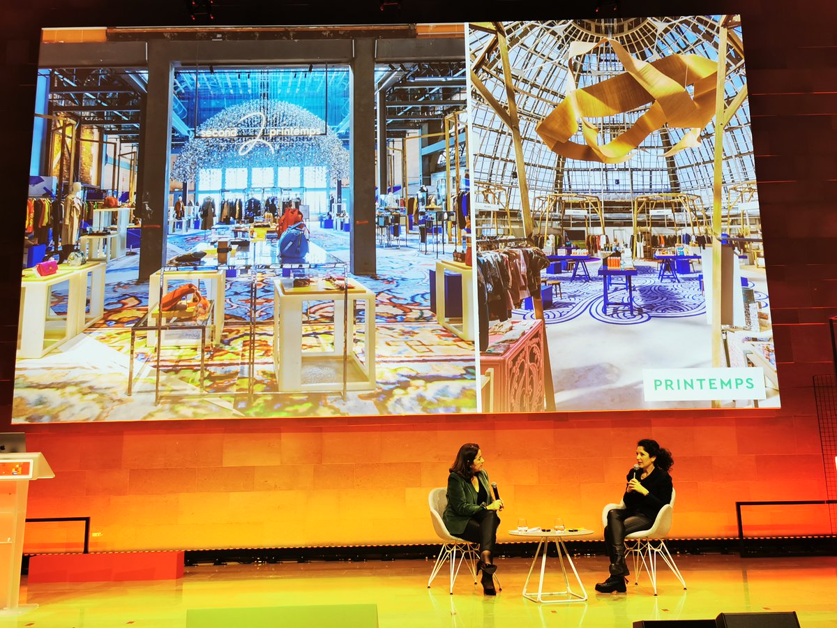 ChanPerco's tweet image. Pour @maud_funaro de @Printemps, on a besoin de réhumanisation dans les #stratégies.

❤️ Le commerce c’est de l’émotion, le but est de délivrer au bon moment avec le bon contexte en proposant des expériences.

#AdobeExperienceMakers2022