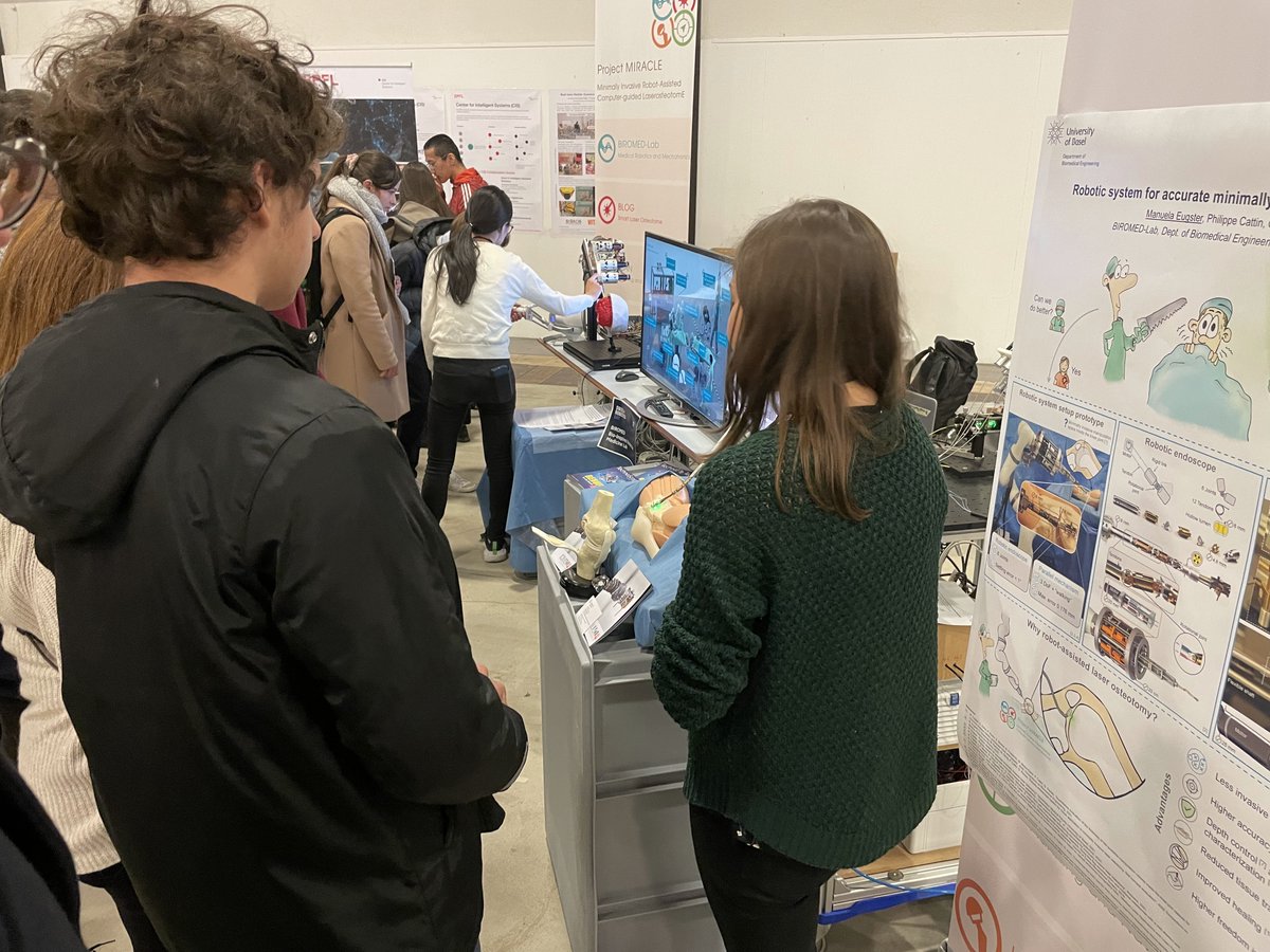 biromed_lab's tweet photo. We had a great time presenting our research at the @nccrrobotics Swiss Robotics Days 2022! Many inspiring talks, cool robot demos, and amazing interactions with the community and the public. https://t.co/luuvJT9aAZ
