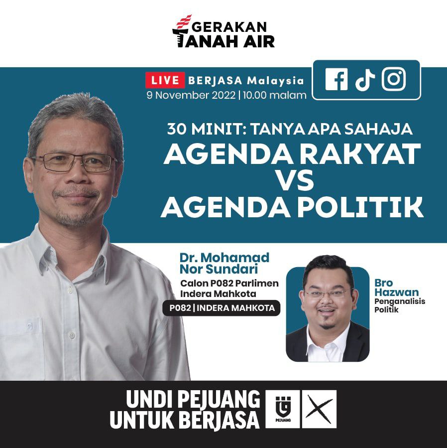 penapistola's tweet photo. Temerloh memilih PEJUANG untuk Impian Kita !

#P82 #PRU15 #GTA #berjasa #pejuang #temerloh https://t.co/ZqHxB8NubZ