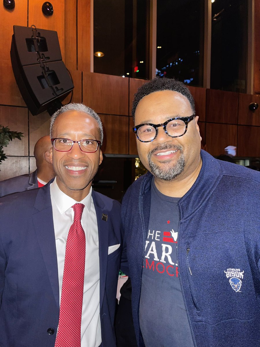 TroyDonte's tweet photo. You put in the work across all 8 wards and took nothing or no one for granted. Congrats to my friend and Bison brother @kenyanmcduffie on winning the at-large council seat. #DCision22 #DCelection https://t.co/OjIRFwechO