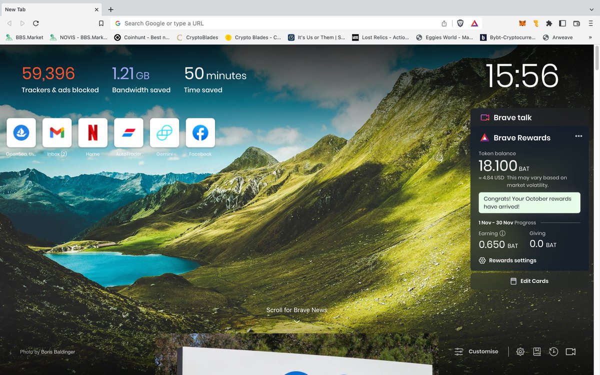 ReinhardtRosen3's tweet photo. How awesome is this?! Thank you #BraveBrowser #BravePaid #BraveCommunity @brave https://t.co/yEuUr5pxoo