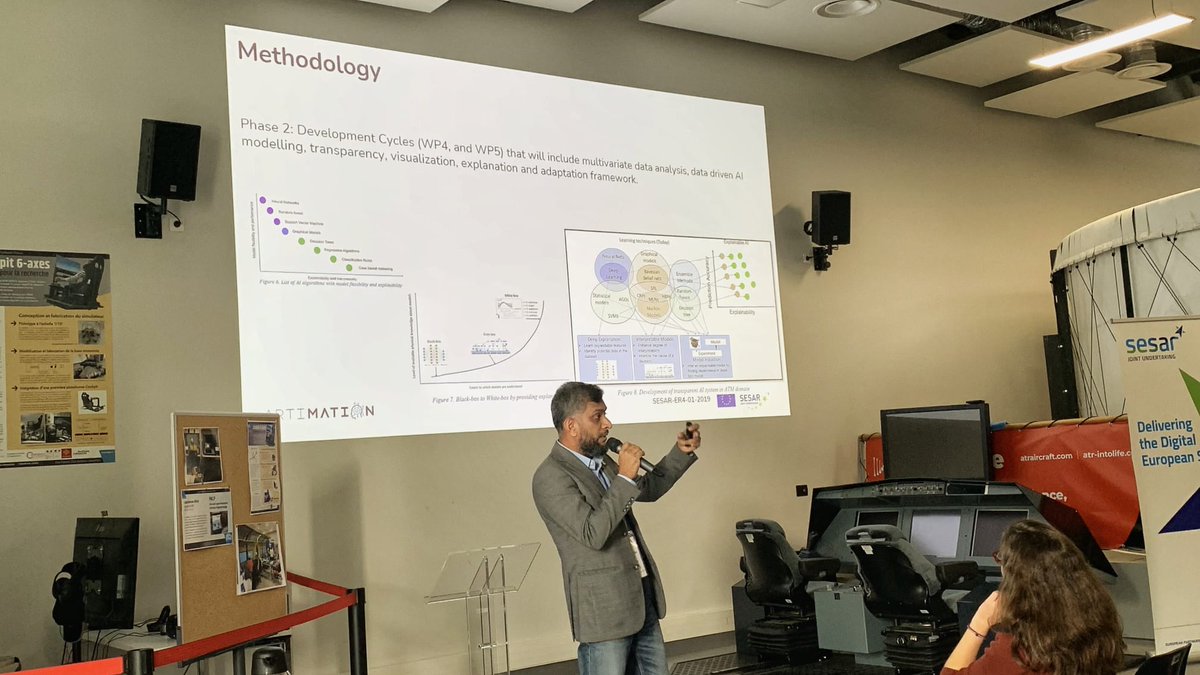 ARTIMATION (@artimationai) on Twitter photo ARTIMATION and <a href="/AEONProject1/">AEON Project</a>'s final event is about to end!
👏 Thanks to <a href="/enacfrance/">ENAC</a> for hosting the event, the attendees who joined us and the project coordinator, Mobyen Uddin Ahmed, from <a href="/malardalen_uni/">Mälardalens universitet</a>, who introduced ARTIMATION this morning.
Follow us for upcoming news! ARTIMATION and <a href="/AEONProject1/">AEON Project</a>'s final event is about to end!
👏 Thanks to <a href="/enacfrance/">ENAC</a> for hosting the event, the attendees who joined us and the project coordinator, Mobyen Uddin Ahmed, from <a href="/malardalen_uni/">Mälardalens universitet</a>, who introduced ARTIMATION this morning.
Follow us for upcoming news!