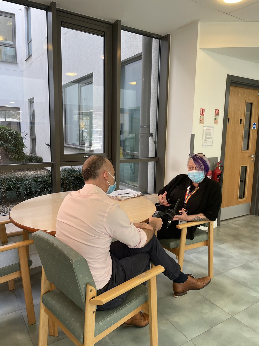 comms_it's tweet photo. We’re at Lymington Hospital today filming with @BBCSouthToday about our Community Diagnostic Centre. 

Our film stars including staff and patients are just amazing! 🎥 https://t.co/amJULNrtkO