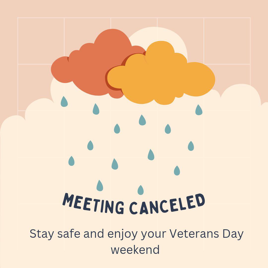 ‼️IMPORTANT INFORMATION‼️ 
We will not be having a meeting on November 10th due of inclement weather. We hope to see you all at the meeting on the 17th!! #tigerpridetigerproud <a href="/MiddletonSTEM/">MiddletonHighSchool</a>