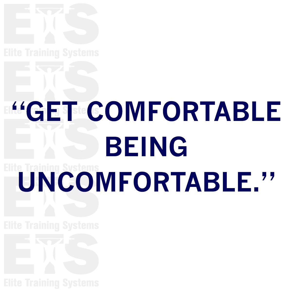If you want to be an athlete, then you have to get comfortable with being uncomfortable. 
You're going to have to put in the hard work, and that means enduring some pain and discomfort.
Embrace it, and use it as motivation to reach your goals.

#teamets #motivation #athletelife