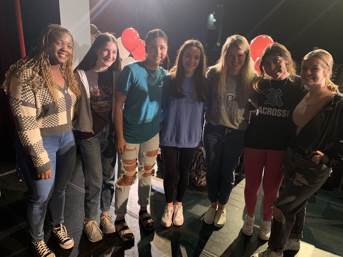 Congratulations to <a href="/WLAX_Reagan/">Reagan Women’s Lacrosse</a> and now <a href="/BWLAXFalcons/">BentleyWLAX</a> signee <a href="/abbymwyss/">Abby Wyss</a> on signing her #NLI this morning, along with 8 other Raiders. What a special day for an extraordinary young woman. <a href="/RoniWyss/">Roni Wyss</a> <a href="/keaton_coach/">Coach Steve Keaton</a> <a href="/RRHSAthletics/">Reagan Athletics</a> <a href="/BradRoyal_1/">Brad Royal</a>