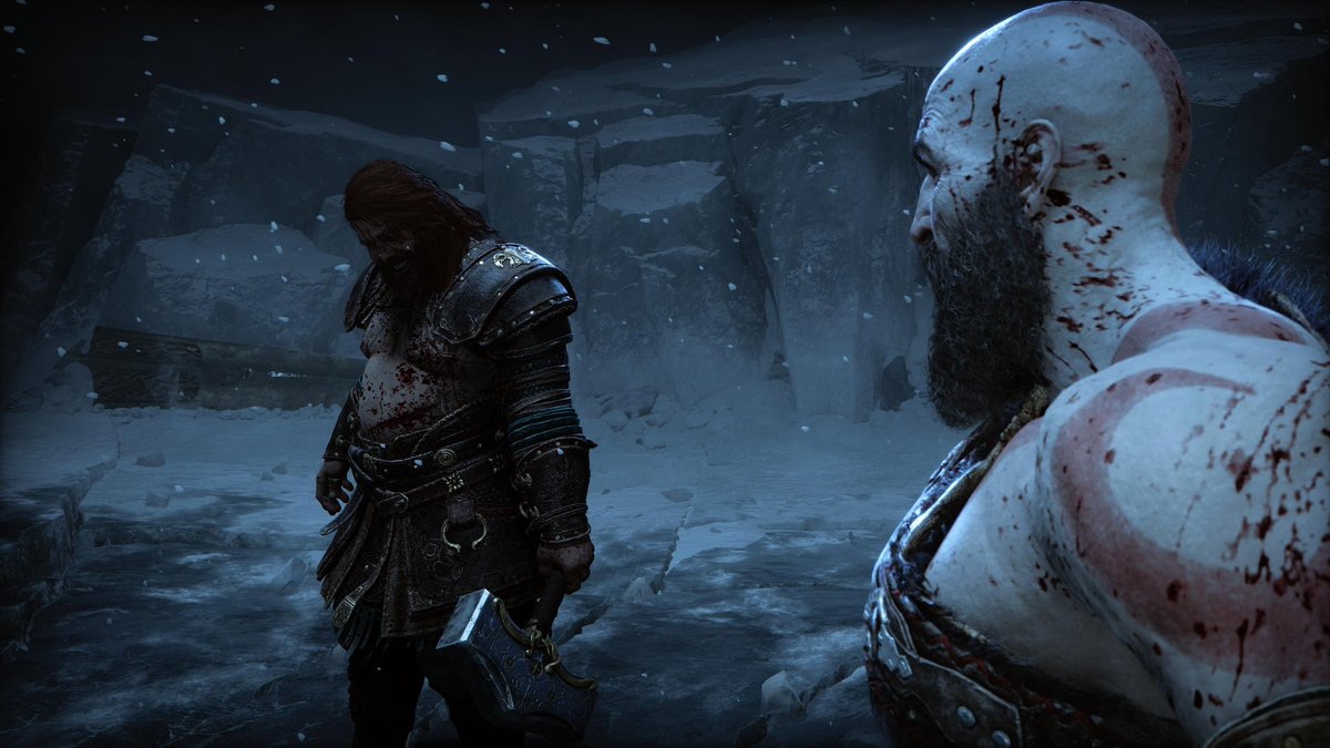 Deivid_25_mlg's tweet photo. Espectacular #GodOfWarRagnarock #PlayStation #PlayStation5 #SantaMonica #GOTY2022 #Kratos #Atreus https://t.co/VggIGjVgeB