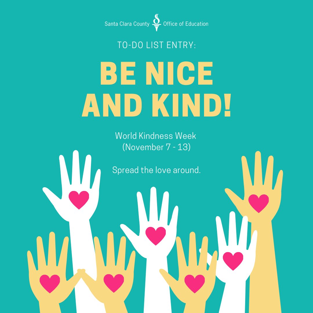 The smallest act of kindness can go a long way. The purpose of World Kindness Week is to focus on positivity around us - by learning, teaching, and sharing graciousness with others. What will you do to take part in #WorldKindnessWeek?