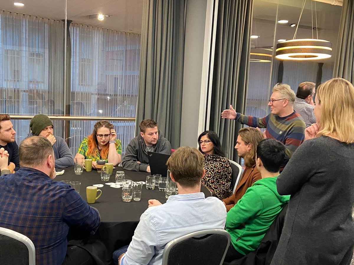 We're always excited to get our teams together to share knowledge and grow personal bonds.

A guest presentation from Amazon Web Services (AWS) on Amazon EventBridge was a welcome addition!

#manchester #techteams #ivendilife #techroles #lifeintech #fintech