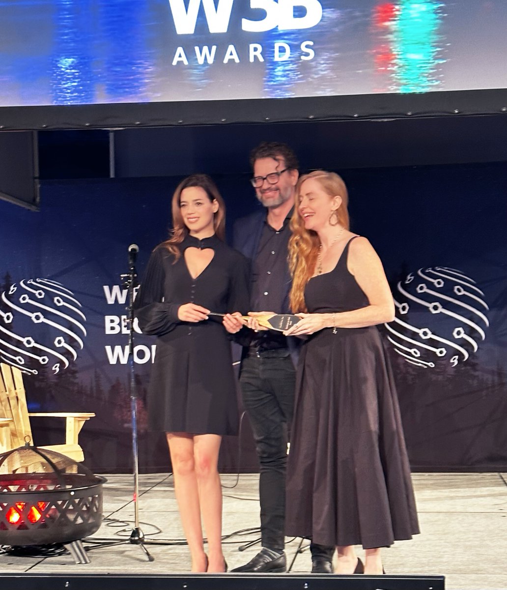 Honored that <a href="/Guild_One_Inc/">GuildOne</a> won the Blockchain for Good award at #W3B2022 for our sustainability collaboration using #cardano with Project Forest and the Swan River First Nation! 

@Blockchain_CBC <a href="/blockchainRI/">BRI</a> <a href="/Cardano/">Cardano Community</a> #blockchain <a href="/bloqafella/">James Graham</a>