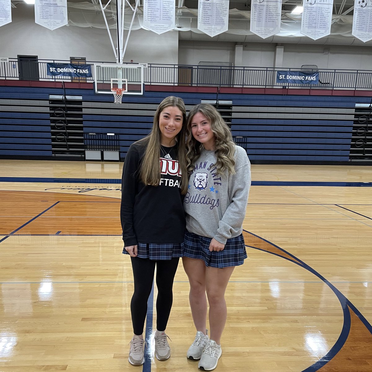 Congratulations to Abbie Danchus who signed with Truman and Jenna Little who signed with SIUE this morning!!Both will have outstanding college careers! Great job ladies!