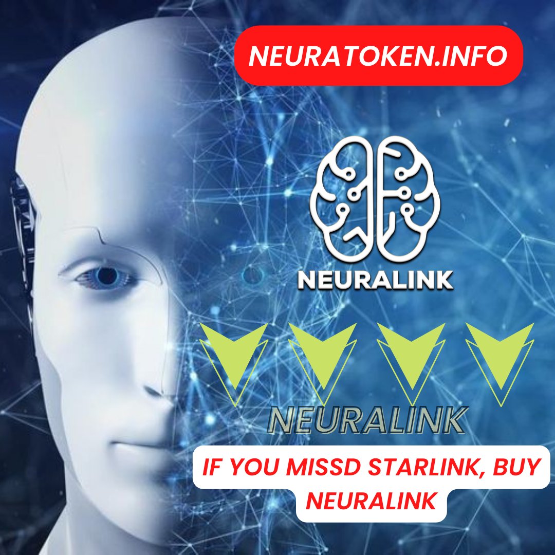 show &amp; tell now on nov 30 ELON tweet
🔥🔥🔥🔥💪
linktr.ee/neuralink

#Neuralink #neuraflection #1000xGem #altcoin #RBXS #cryptonews #CMC #ERC #ELONMUSK #Crypto #blockchain #CG