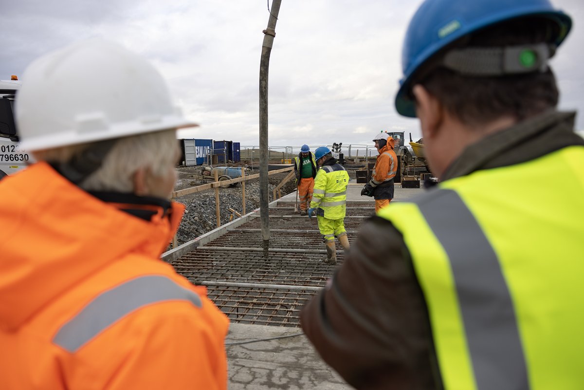 SaxaVord_Space's tweet photo. A piece of space history has been laid down on our launch site in Unst. This week we celebrate the completion of a concrete launch stool at Launchpad Fredo, ready to host our planned vertical rocket launches for 2023🚀thanks to all involved
@GeorgeFreemanMP @spacegovuk @John2Win https://t.co/mtHAoAWEA6