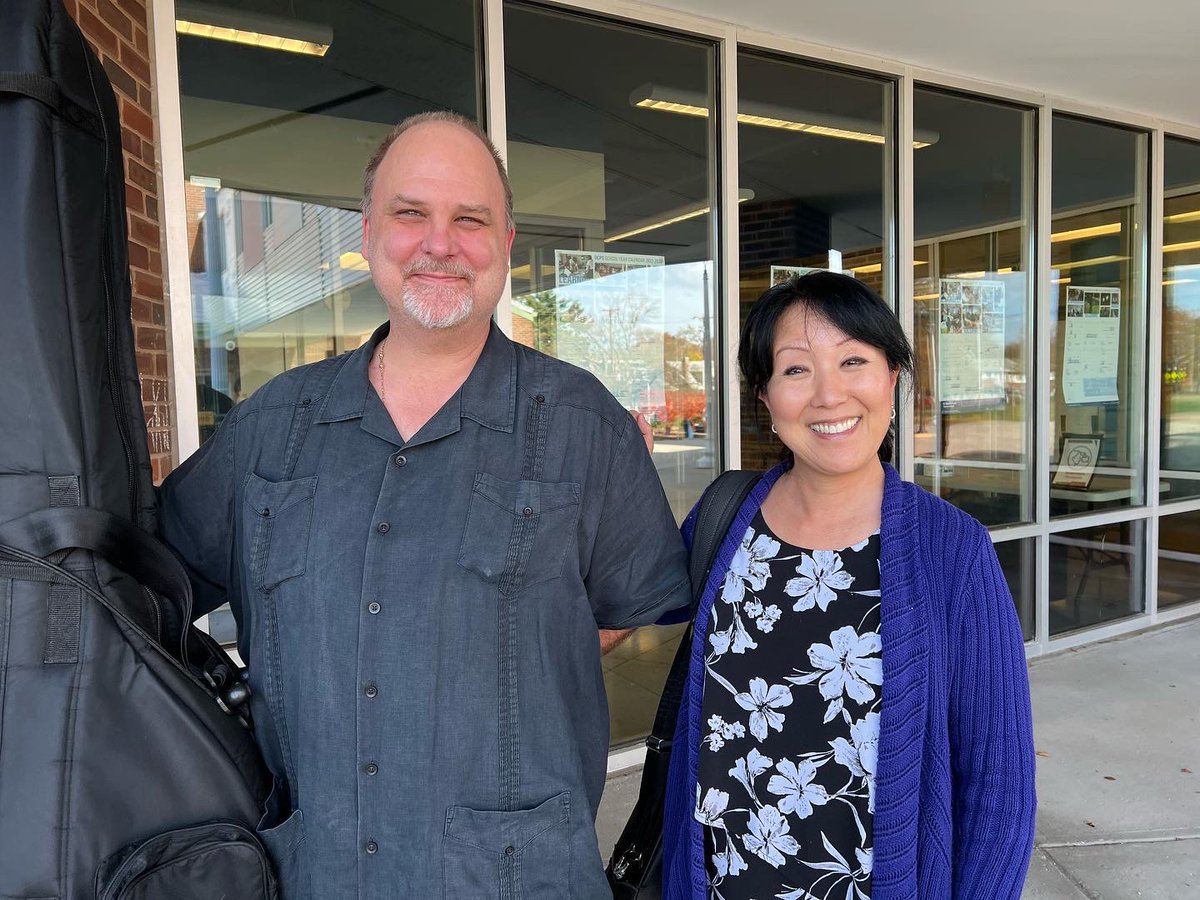 Huge thanks to Professors Akemi Takayama and Donovan Stokes from <a href="/ShenandoahU/">Shenandoah University</a> for coming to work with our students last week! We are so grateful to them for sharing their incredible experience and expertise. #musiceducation #youthorchestra #violin #bass
