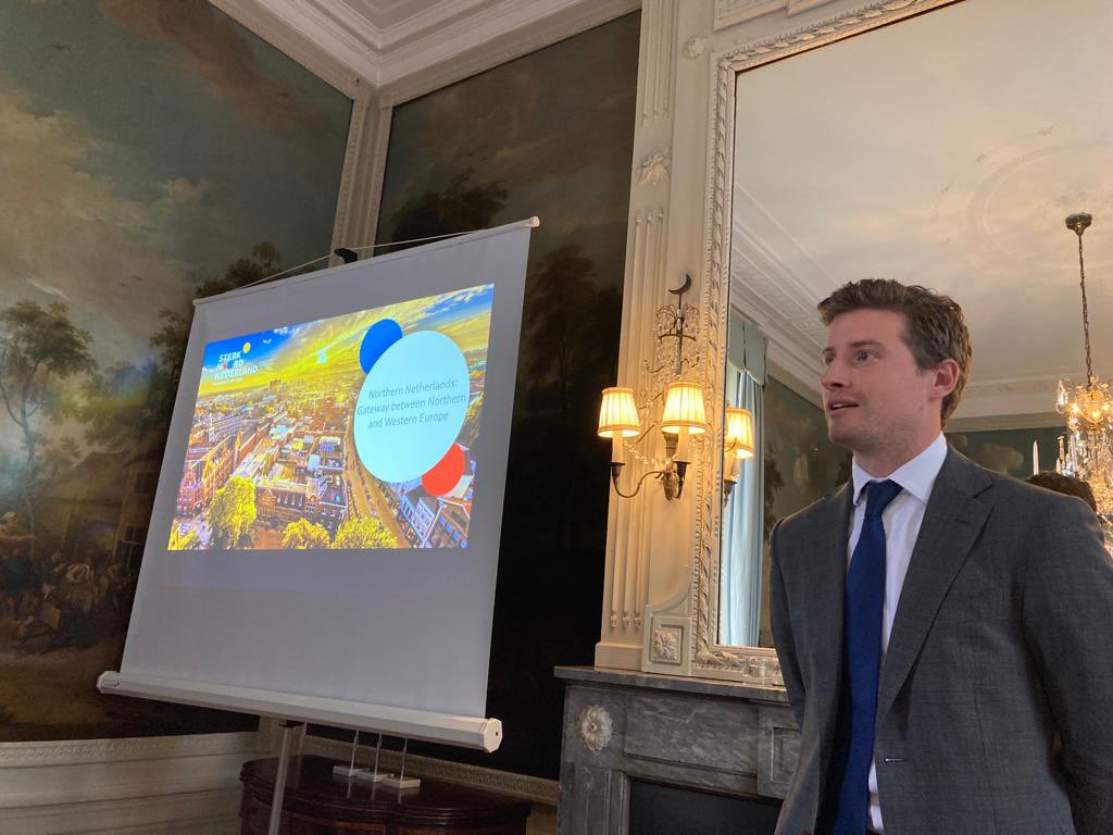 A big thank you to <a href="/ZwedeninNL/">Embassy of Sweden in the Netherlands</a> for receiving us and for a fruitful discussion on topics such as #Lelylijn, #GreenHydrogen, #TEN_T and cross-border cooperation, together with <a href="/DKinNL/">DK in NL</a>, <a href="/FinEmbNL/">Embassy of Finland in the Netherlands</a> and <a href="/NorwayTheHague/">Norway in The Hague</a> #gromeetsnordics