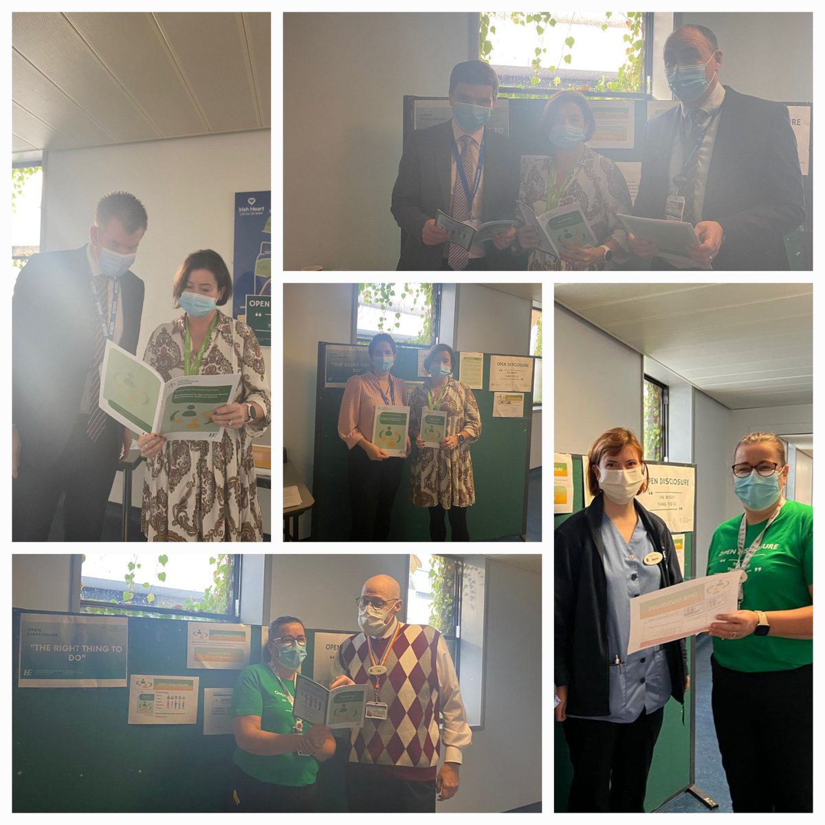 linfitz2010's tweet photo. Great interest around the awareness stand for the promotion of open disclosure. @AngelaTysall @Beaumont_Dublin  #opendisclosureweek https://t.co/ceo5DurPVW