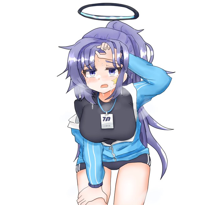 汗だく体操服ユウカ単体ver
#ブルーアーカイブ 