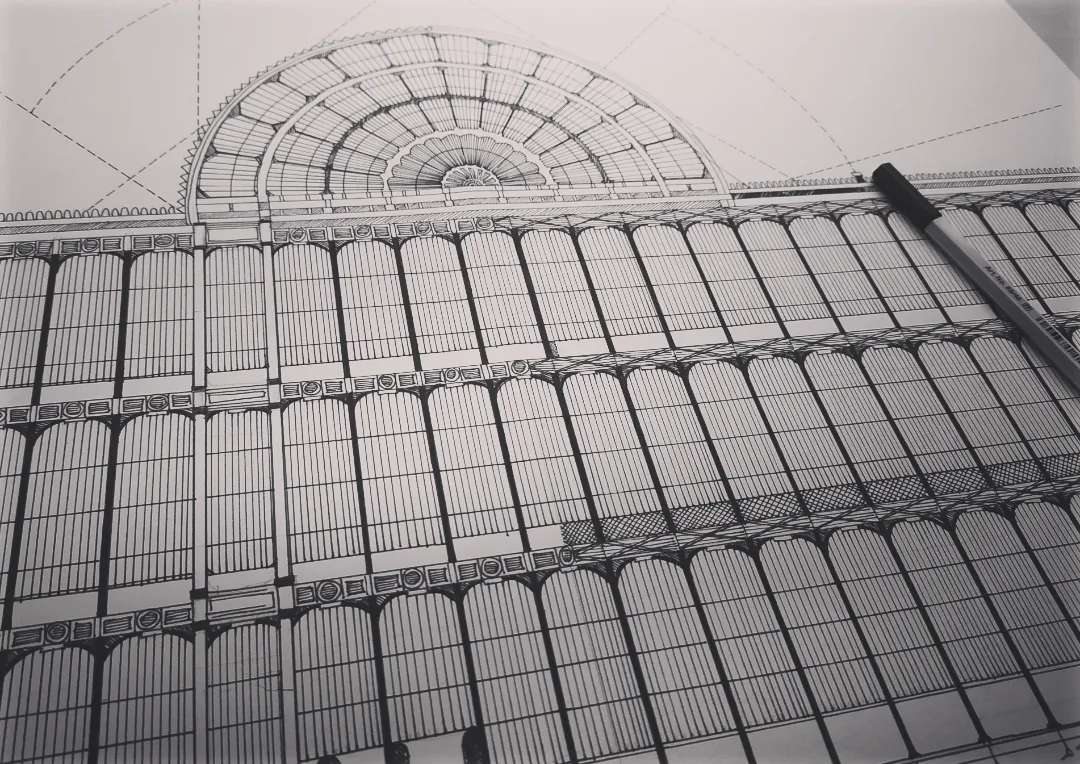 art_yamiii's tweet photo. Crystal Palace ~ (London 1851)
Time: ~ 12h
Bigger project of mine (A2) from traditional artworks.
#architecture #architecturedesign #crystalpalace #london #geometry #windows #traditionalart #art #artwork https://t.co/unEpFsEk36