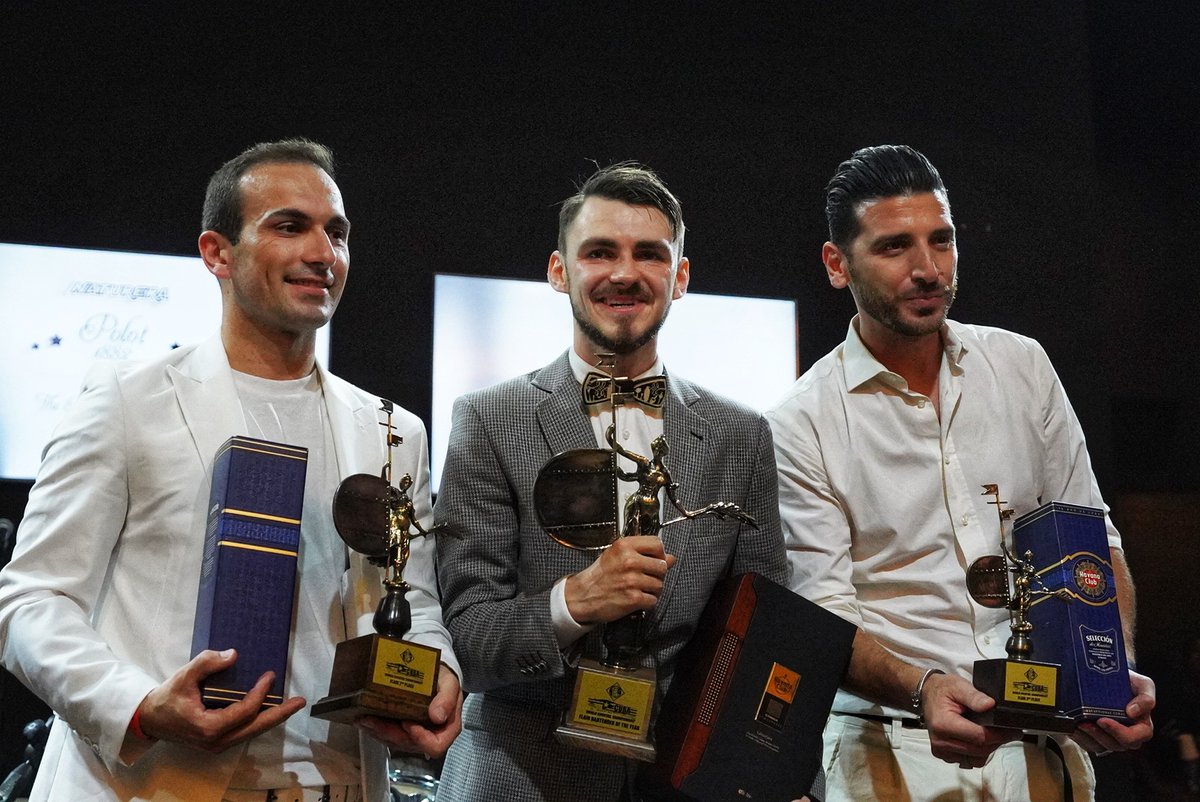 MuseodelRonHC's tweet photo. The #WorldCocktailChampionship2022 is history now.
Winners:
* Best Bartender and Absolute Winner: Andrew Wilson (Sweden).
*🥇 Flair: Kacper Smarz (Poland)
*🥈 Flair: Competitor from Armenia
*🥉 Flair: Giorgio Chiarello (Italy) 
Congrats!!! 
#MuseodelRonHavanaClub 
#hc_rummuseum https://t.co/0vVlrrKfY5