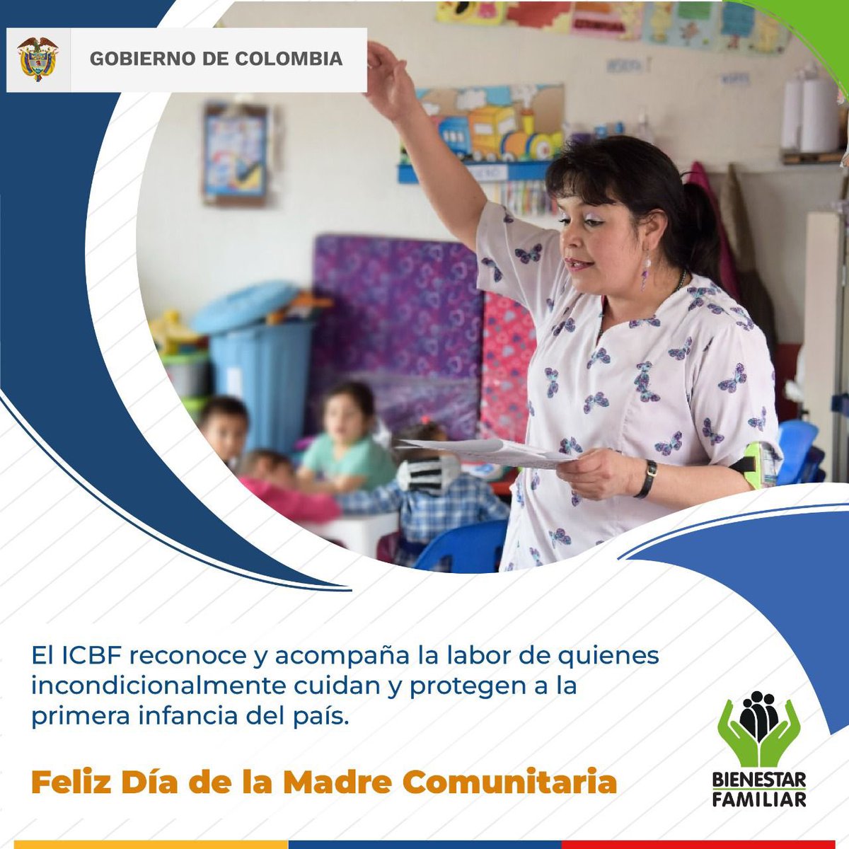 MarioJArizaM's tweet photo. Hoy #DíaNacionalDeLasMadresComunitarias hacemos reconocimiento y exaltamos tan loable labor! Quienes cómo aliadas estratégicas del #ICBF brindan amor y cuidado, acompañando a nuestros niños y niñas de la primera infancia en el Magdalena https://t.co/OrTcDvuM7Y