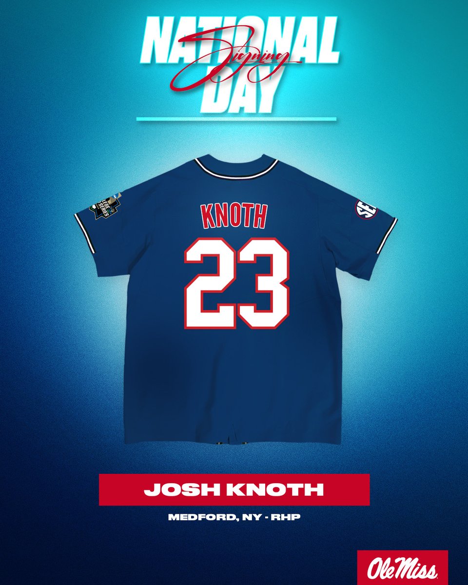 Josh Knoth is an Ole Miss Rebel! Welcome to the family!

#HottyToddy | <a href="/joshknoth1/">josh knoth</a>