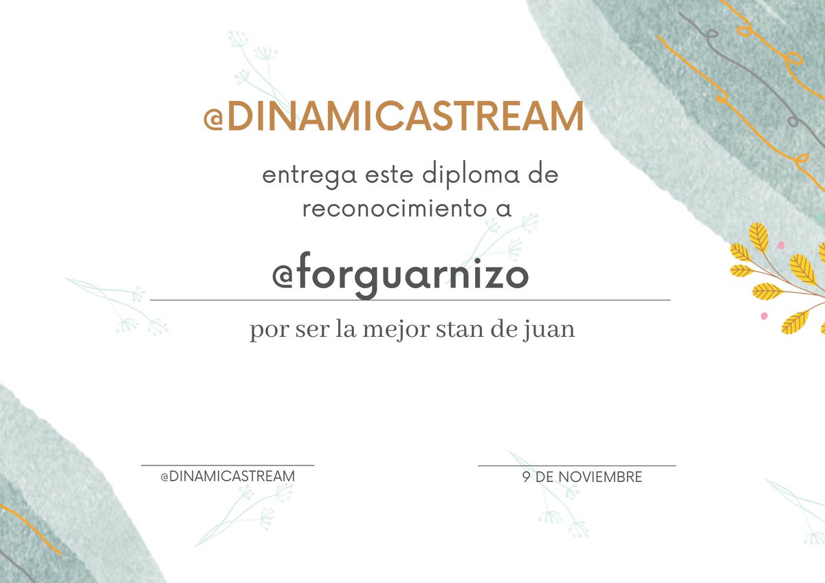dinamicastream's tweet photo. @forguarnizo FELICIDADES https://t.co/Ehup2XXFUA