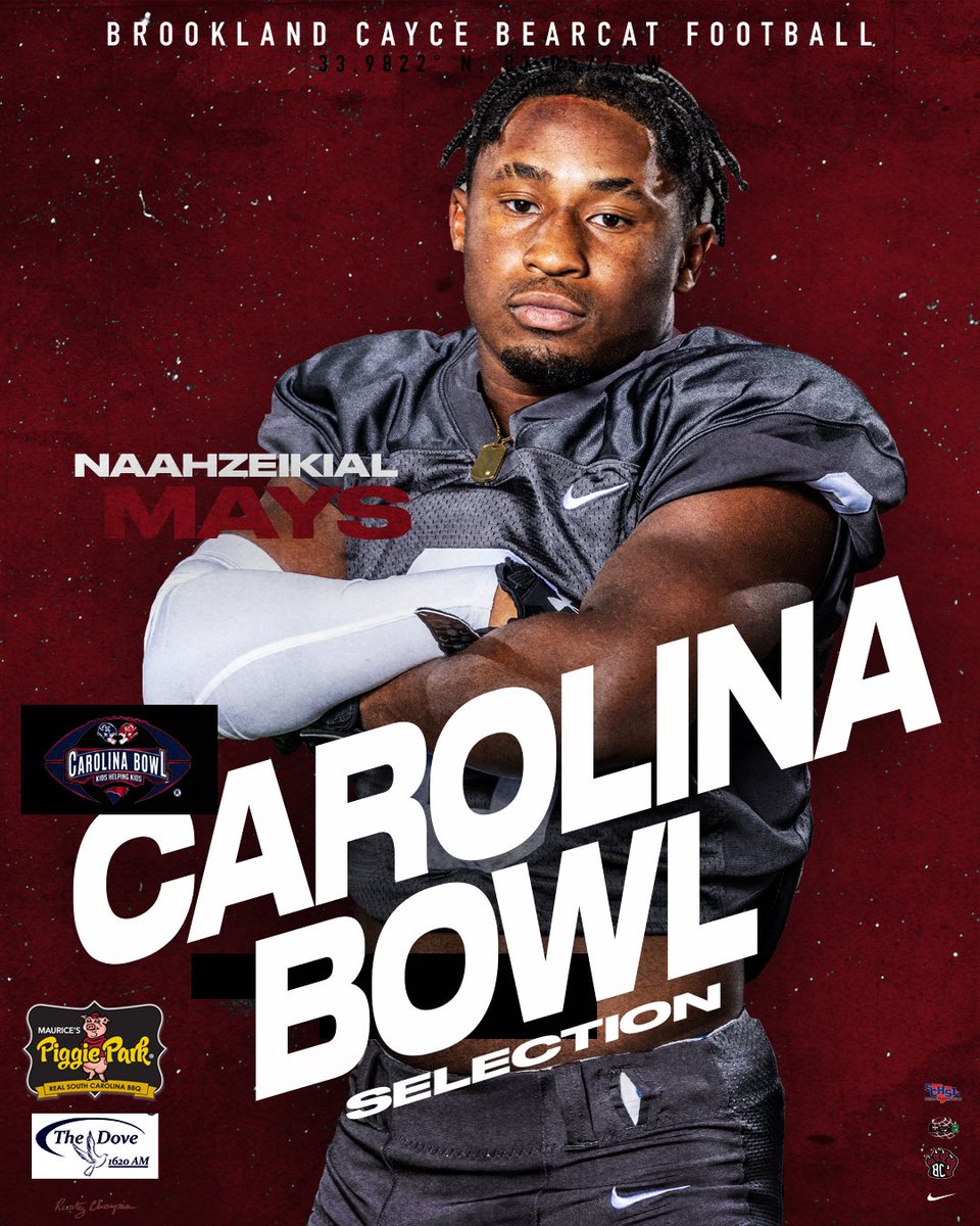 BC_BearcatsFB's tweet photo. Congratulations to @NazMays1 and @d1jadyn2023 on their @carolina_bowl selections! Go represent… GO BEARCATS!!!! https://t.co/LTj6HMYXxj