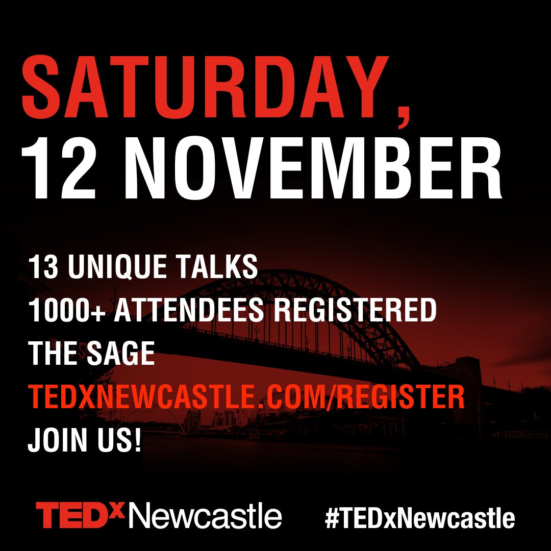 We are delighted to be a joint Headline Sponsor for <a href="/TEDxNewcastle/">TEDxNewcastle</a> 2022, taking place this Saturday, November 12th at The Sage, Gateshead.

Find out more about our participation, by visiting our website: double11.com/#tedx-newcastl…

Don't be shy. Come say hello!👋