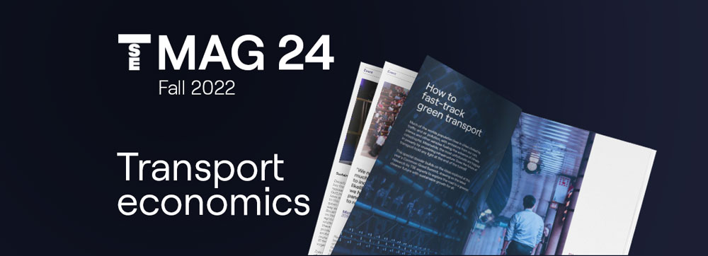 Our new magazine on #Transport #Economics is out!
Insight on the #infrastructure gap, optimization, feebate, e-commerce… and more.

➡️Read it here tse-fr.eu/sites/default/…

🇫🇷 tse-fr.eu/sites/default/…

Exclusive interviews with <a href="/cesifoti/">César A. Hidalgo</a>, <a href="/JPFarandou/">Jean-Pierre Farandou</a> and Roland Bénabou <a href="/Princeton/">Princeton University</a>