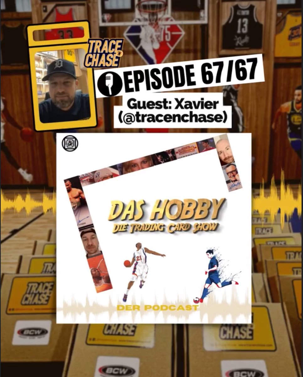 tracenchase's tweet photo. Our very own Xavier talks #thehobby and much more with the guys from “Das Hobby” 💥
Listen here 👉🏼 https://t.co/pyiZYAJXP5

#thehobby #whodoyoucollect #showyourhits #dashobby #RC #psa #ratedrookie #bgs #bgs10 #rookiecards #bycollectorsforcollectors #tracenchase #tracenchaseskg https://t.co/ZhHCpCY0HM
