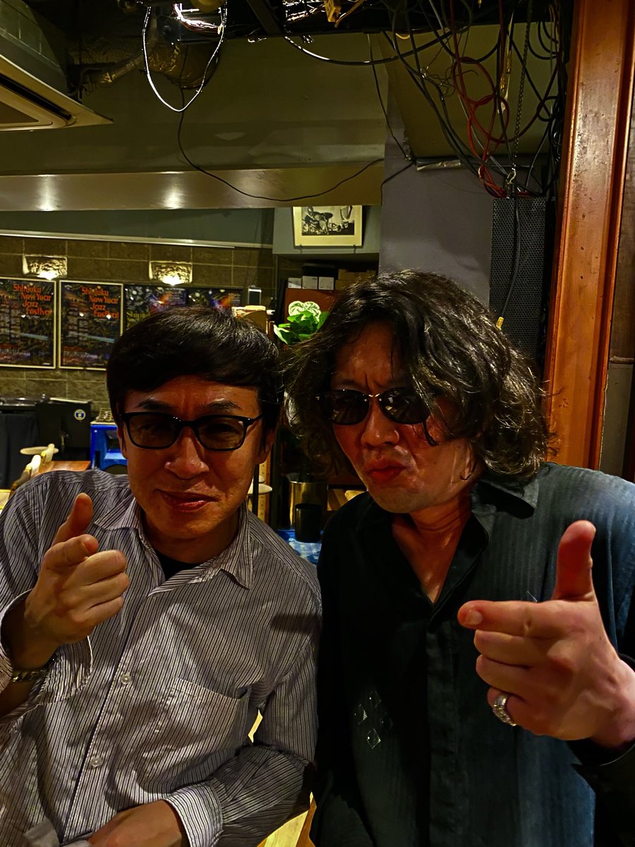joseipiano's tweet photo. 先日ピットインにGAMOさんが遊びに来てくれたのでので https://t.co/V3lYeUc91Y