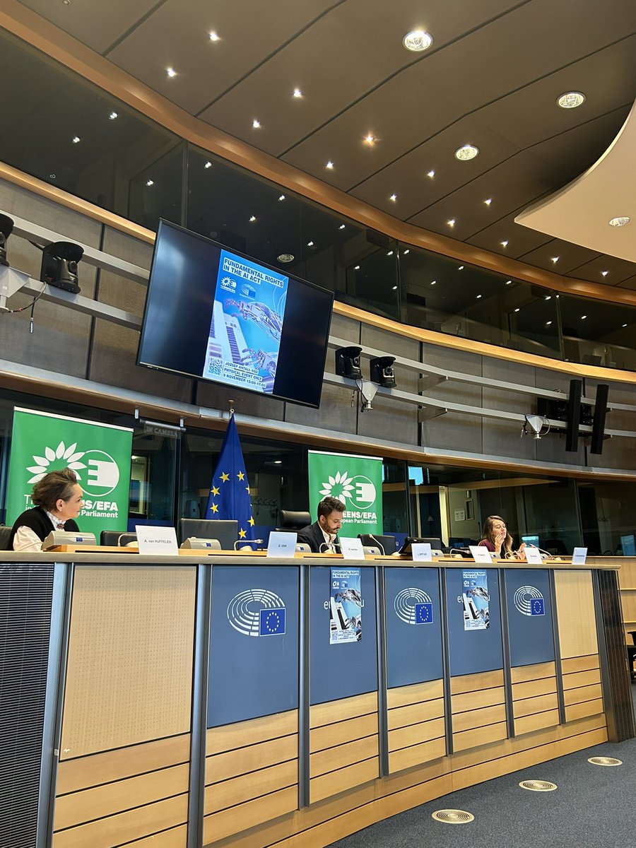 Karolina Iwańska (@ka_iwanska) on Twitter photo Just starting in <a href="/Europarl_EN/">European Parliament</a>: discussion on the protection of fundamental rights in the #AIAct. The room is full! Now <a href="/AvHuffelen/">Alexandra van Huffelen</a>, NL minister of digital affairs, is sharing lessons from Dutch experiences with harmful algorithms. Just starting in <a href="/Europarl_EN/">European Parliament</a>: discussion on the protection of fundamental rights in the #AIAct. The room is full! Now <a href="/AvHuffelen/">Alexandra van Huffelen</a>, NL minister of digital affairs, is sharing lessons from Dutch experiences with harmful algorithms.