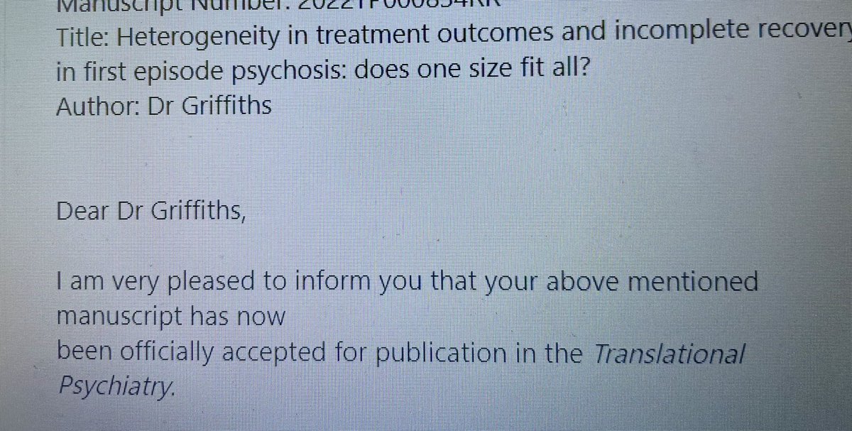 lowrigriffiths_'s tweet photo. Always a welcome email to receive! ๐ (and my first invited expert review - honoured ๐ญ)! #paperacceptance #inpress #watchthisspace https://t.co/pCJa5b1hPB