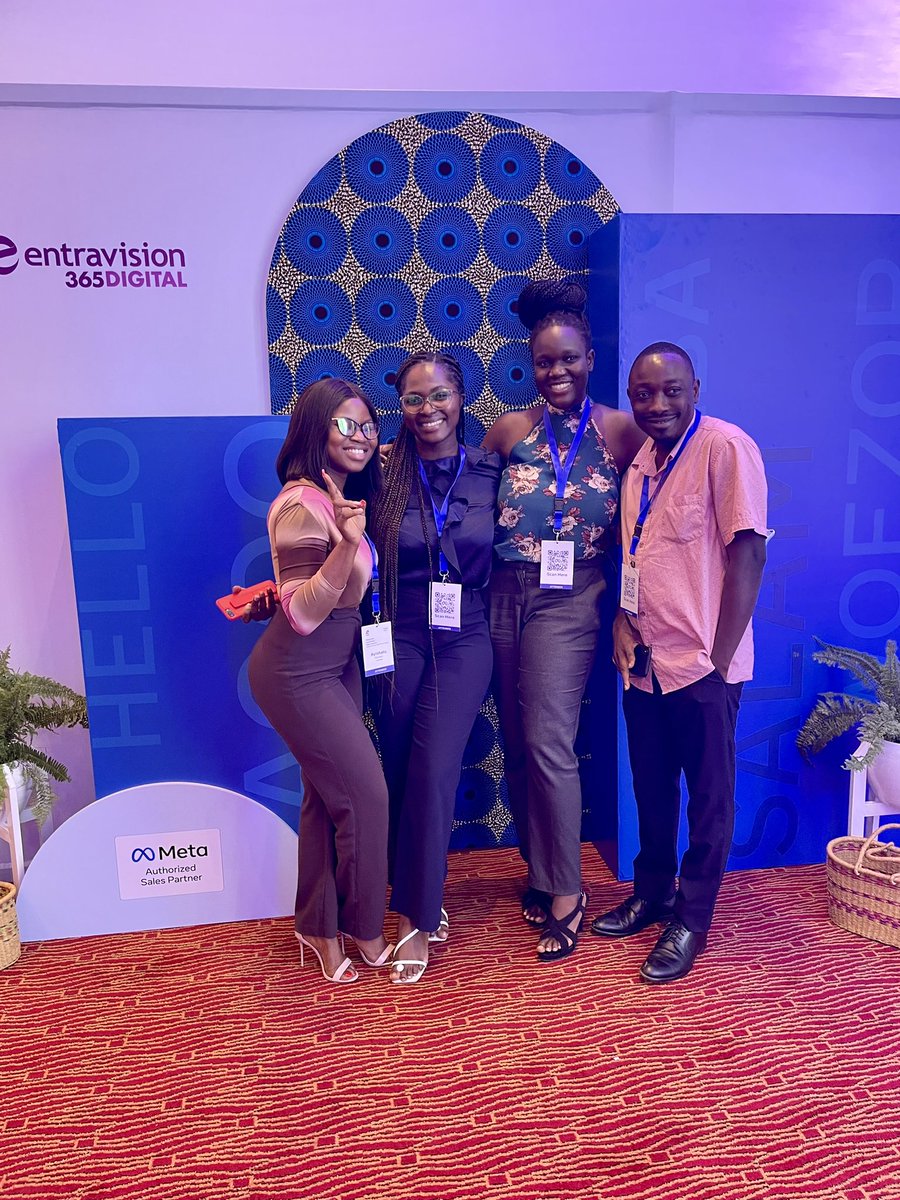 InnovaDDBGhana's tweet photo. Smiles from the Metaverse! We were at the launch of Meta's authorised sales partner in Ghana yesterday. Entravision 365 Digital Ghana is set to take the social media market by storm. Big things are surely loading.
#InnovaDDB #launch #entravision365digital #Meta https://t.co/XaxOkGjRUs