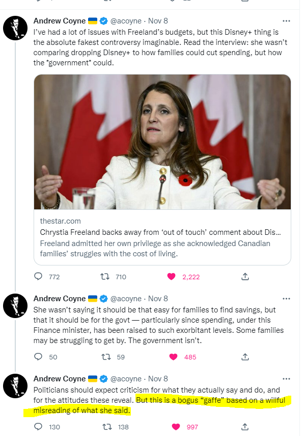 LucGrandpa's tweet photo. @WeAreCanProud From @acoyne "But this is a bogus “gaffe” based on a willful misreading of what she said."
#PeePeeMustGo #PeePee #PeePeeMustGo #peepervert https://t.co/xtL71AHatW