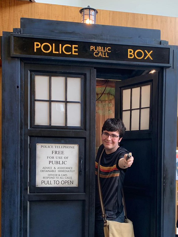 tpdbeech's tweet photo. Russell’s comment in the latest #DWM does sting quite a bit. 

I’ve been mocked for wearing 13’s striped top. Heard comments like “they’re ‘girls’ clothes. You’re a boy/man.”

It’s a shame this stigma is still perpetuated. This shouldn’t be the case.
#SpaceForAll✨
#DoctorWho https://t.co/HdrCG1boe7