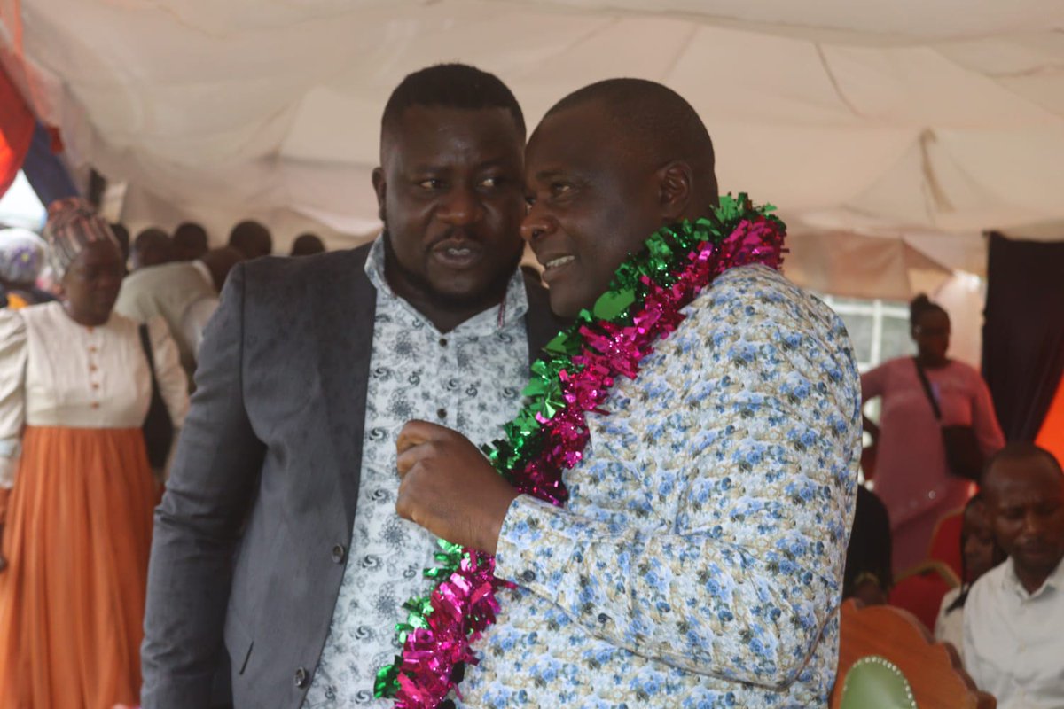 HonJoelOkwako's tweet photo. CONGRATULATIONS to My Boss, Political Mentor &amp; Father, The Lurambi MP @HonKhamalaTitus On your appointment to the Departmental Committee of Health and Select Committee of @NGCDF_Kenya. With your dedication, knowledge &amp; expirience, am positive Kenya will benefit immensely. https://t.co/0SfoQGavN6