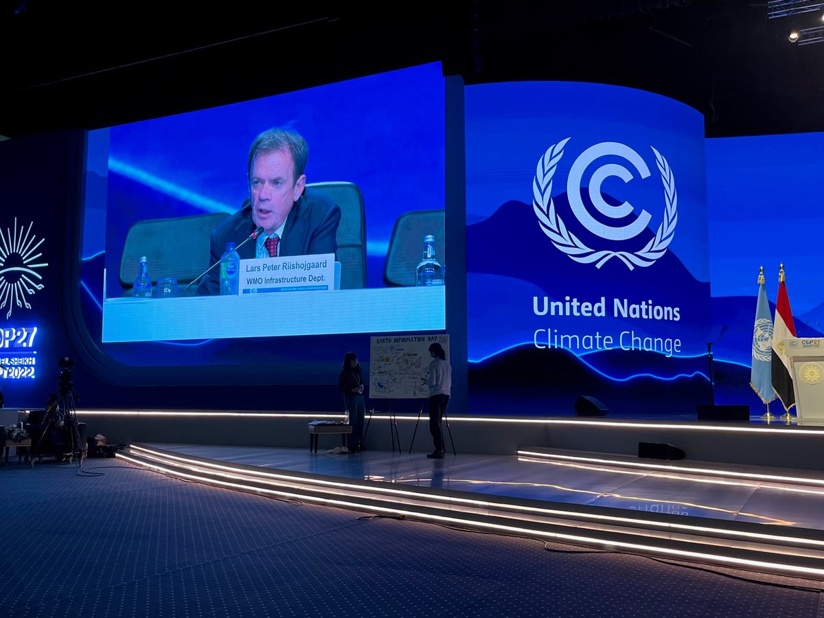 #COP27 #EarthInfoDay moderators Lars Peter Riishojgaard &amp; <a href="/anyawaite/">Anya Waite</a> wrap up: Good observations can mobilize strong #climateaction. A global goal on obs 
can help ensure adequate coverage &amp; improve the fragility of the system, especially those parts that remain research-funded.