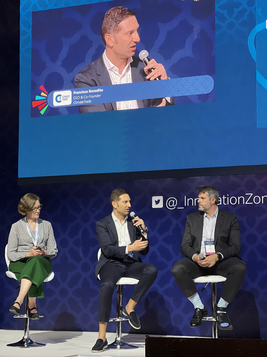 FranClimate's tweet photo. I enjoyed sharing #COP27 discussions with great experts such as Satya S. Tripathi (@gaspworld) @AngeleneHuang (#AllianceForImpact) @KerrSuzi @SpencerRMeyer (@NCX) and @bspellacy (@usepatch). Our efforts will continue to make the world more sustainable #ClimateTrade #notplanetb https://t.co/H9oOgmh9m2