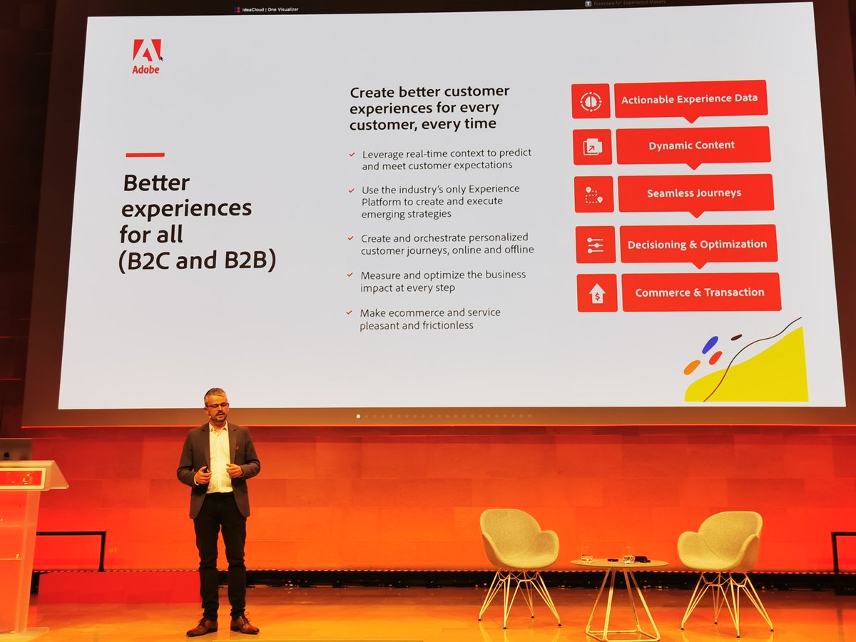 ChanPerco's tweet image. Un chiffre intéressant qui montre le retard dans l&apos;offre de l&apos; #expérience.

Seulement 1⃣7⃣% des entreprises sont capables de fournir un parcours personnalisé.

Il existe un décalage entre l&apos;offre des marques et les besoins des clients.

#AdobeExperienceMakers2022