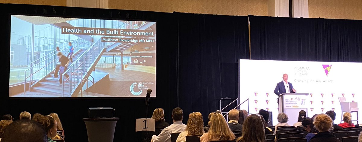 JaneLam_SW's tweet photo. Interesting to learn from Dr @mtrowbr at @icaanews #ICAAConference about the #WellBuildingStandard & love that @flySFO is the first airport built with it! 🤩😎 https://t.co/XizhG9Wn4N