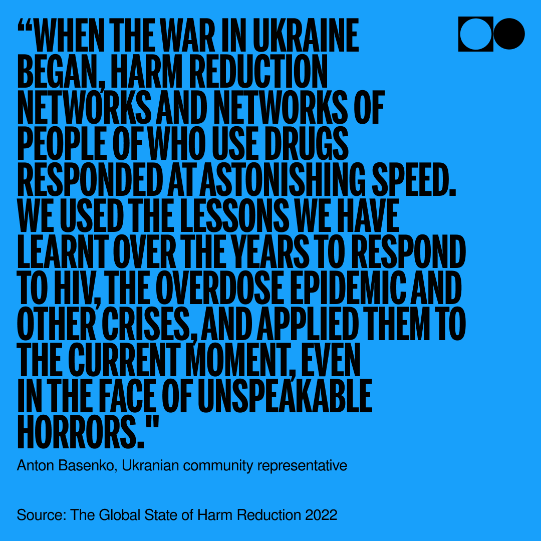 "It's time we get the recognition we deserve to continue our fight against discrimination, HIV, tuberculosis, and overdose so we can prevent unnecessary suffering and death." - <a href="/Anton_Advocacy/">Anton Basenko</a> #GSHR2022

Read more: hri.global/flagship-resea…